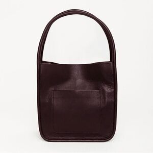 BNWT Kaeiu Leather Loop Tote in Bordeaux 🍷🍫♥️